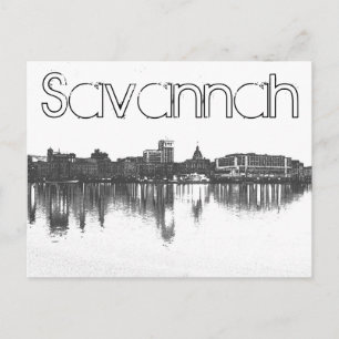 Postal Savannah, Georiga, EE.UU.
