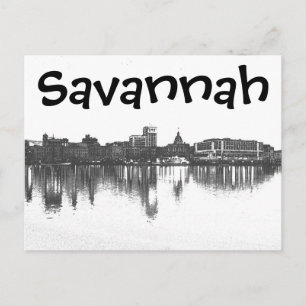 Postal Savannah, Georiga, EE.UU.
