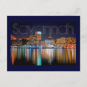 Postal Savannah, Georiga, EE.UU.