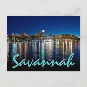 Postal Savannah, Georiga, EE.UU.