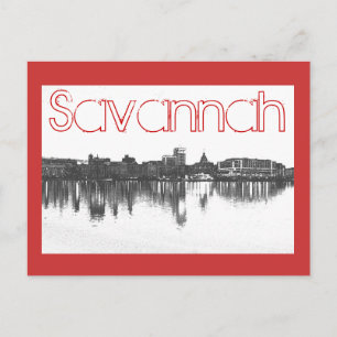 Postal Savannah, Georiga, EE.UU.