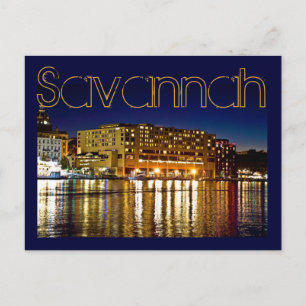 Postal Savannah, Georiga, EE.UU.