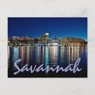 Postal Savannah, Georiga, Estados Unidos