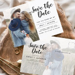 Postal Save the Date Boho Foto Minimalista moderna<br><div class="desc">Captura la esencia de tu historia de amor con nuestra postal moderna "Save the Date Boho" (Salvar la fecha del boho Minimalista). Esta postal es una fusión de minimalismo contemporáneo y encanto bohemio, lo que la convierte en la elección perfecta para anunciar a su próximo boda. Con su preciada foto...</div>