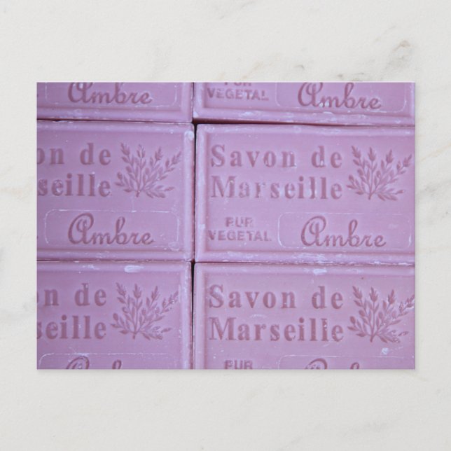 Postal Savon de Provence (Anverso)