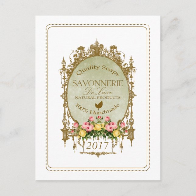 Postal SAVONNERIE ~ Postcard (Anverso)