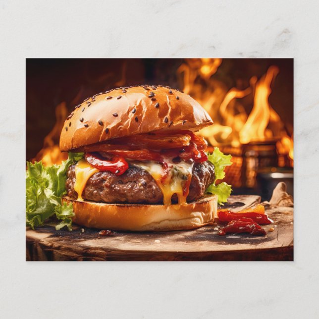 Postal Savor the Irresistible with our Flavorful BBQ Beef (Anverso)