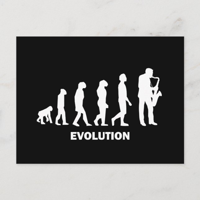 Postal Saxofón (Anverso)