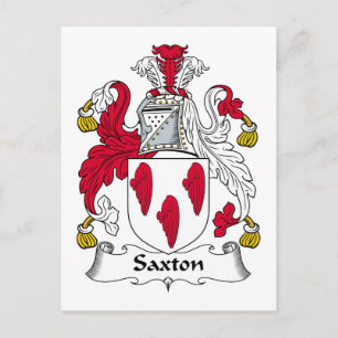 Postal Saxton Family Crest