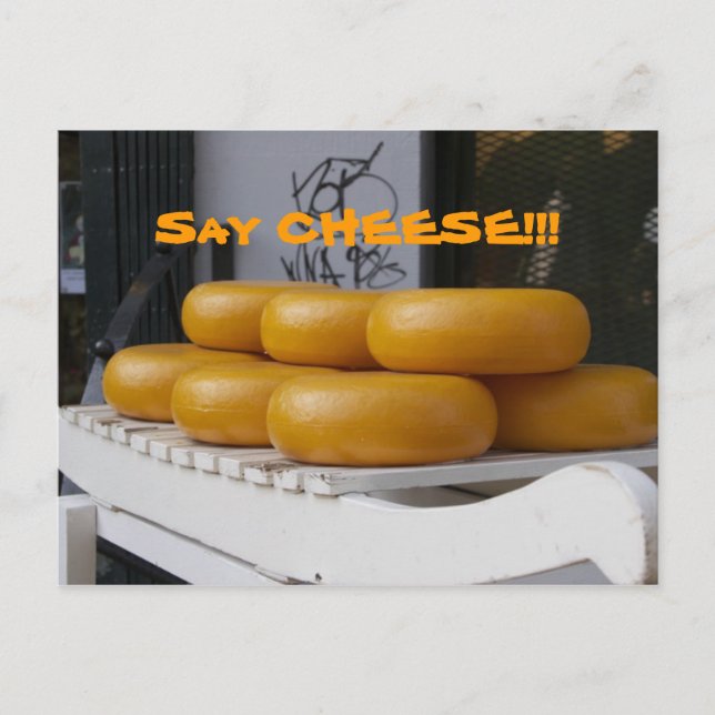 Postal Say Cheese Postcard (Anverso)