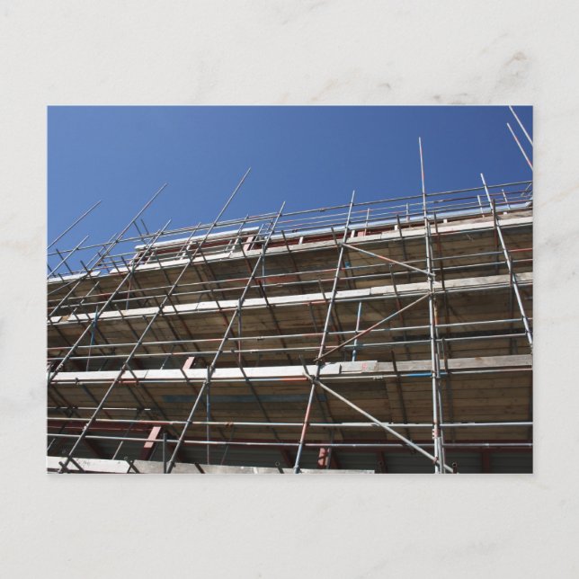 Postal Scaffolding Post Card (Anverso)