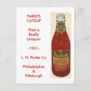 Postal scan0001, PARKE'S CATSUP