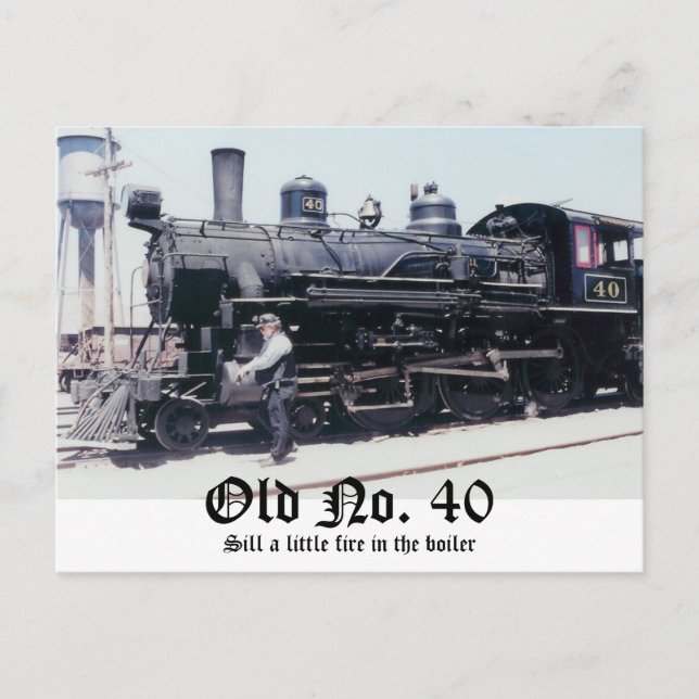 Postal Scan0006, Antiguo No. 40, Un pequeño fuego en el.. (Anverso)