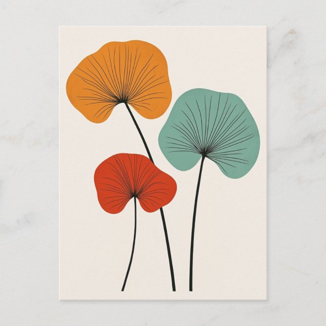 Postal Scandi Bloom Nº 300 (Anverso)