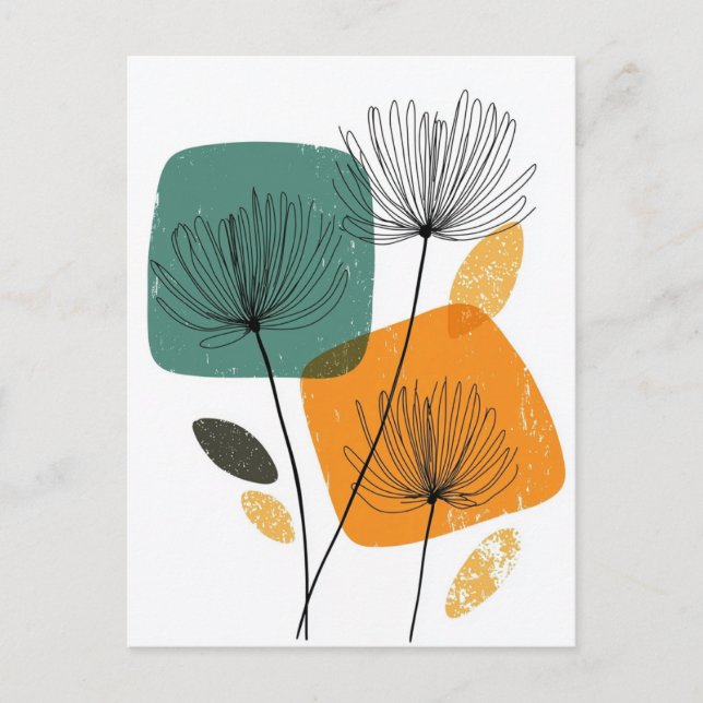 Postal Scandi Bloom No.302 (Anverso)