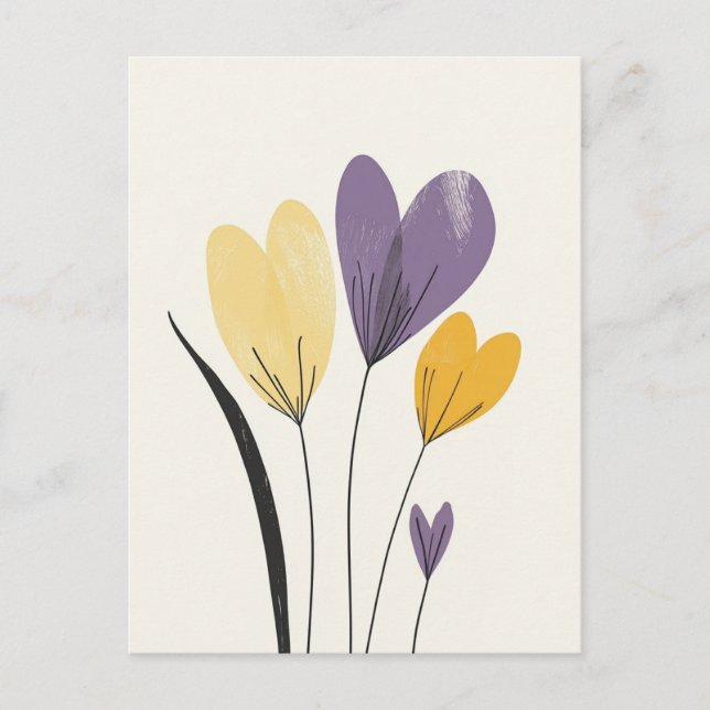 Postal Scandi Bloom No.303 (Anverso)