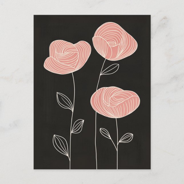 Postal Scandi Bloom No.305 (Anverso)