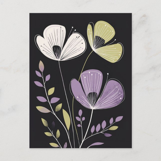 Postal Scandi Bloom No.308 (Anverso)