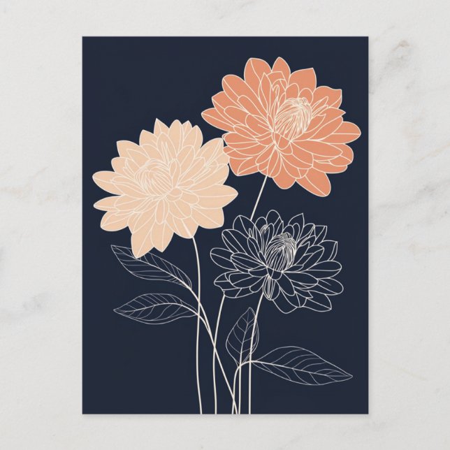 Postal Scandi Bloom No.310 (Anverso)
