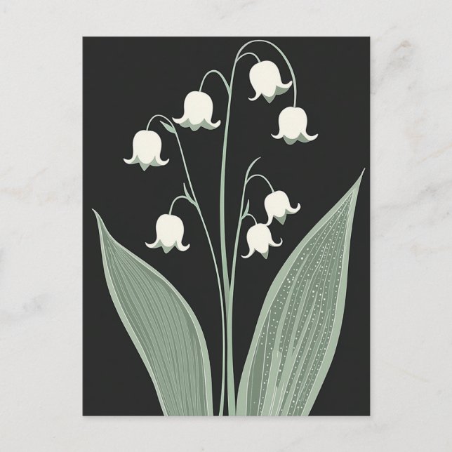 Postal Scandi Bloom No.312 (Anverso)