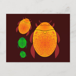 Postal Scarab Beetle