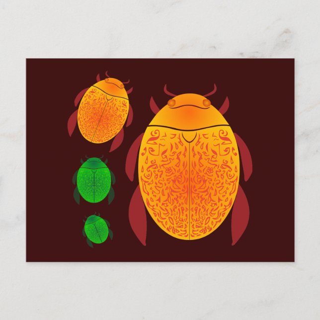 Postal Scarab Beetle (Anverso)