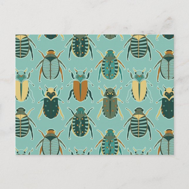 Postal Scarab Beetles (Anverso)