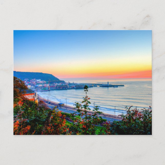 Postal Scarborough Sunrise (Anverso)