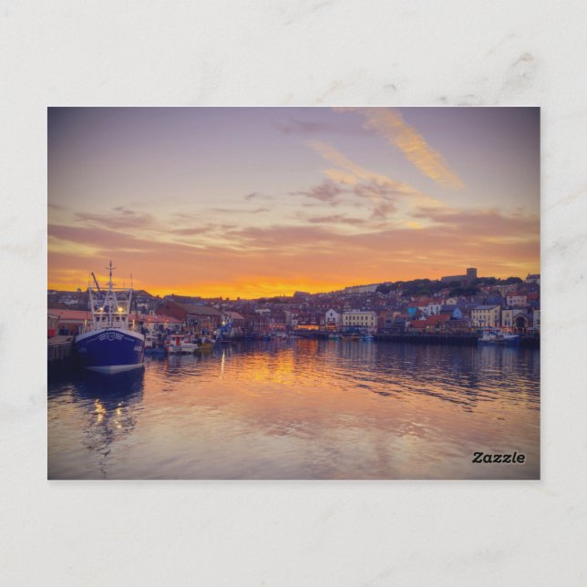Postal Scarborough Sunset (Reverso)