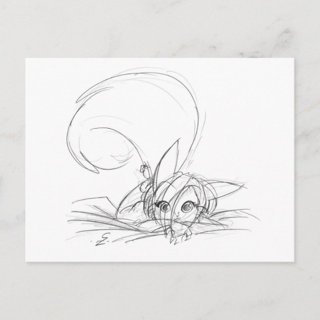 Postal Scarlet Bored 001 (Anverso)