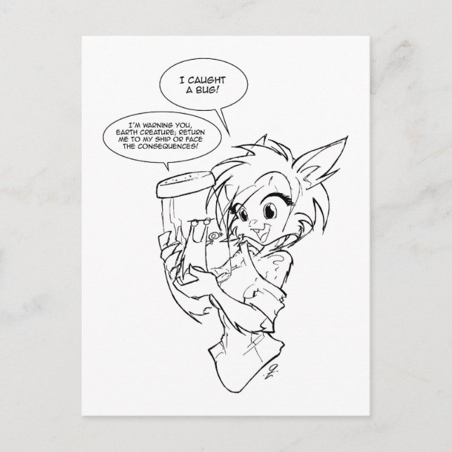 Postal Scarlet Jar (Anverso)