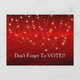 Postal Scarlet Starlight Cascade Vote Reminder