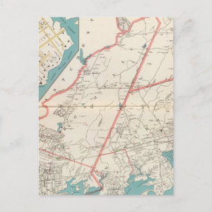 Postal Scarsdale, New Rochelle, ciudades de Mamaroneck