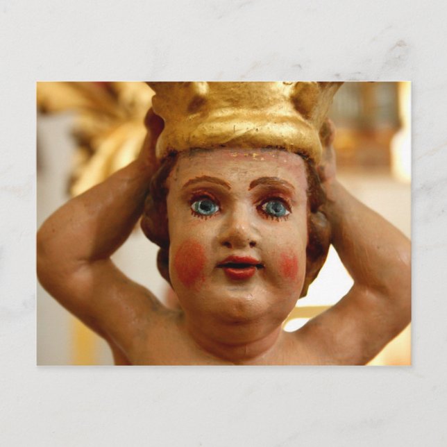 Postal Scary Cherub, Svetina, Eslovenia (Anverso)
