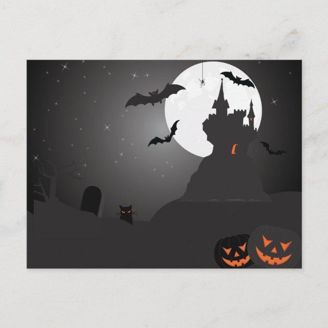 Postal Scary Halloween (Anverso)