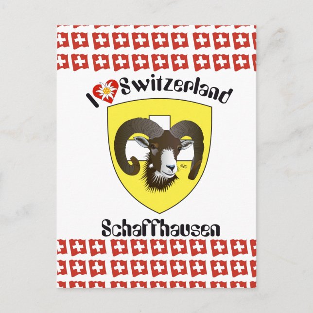 Postal Schaffhausen Schweiz Postkarte (Anverso)