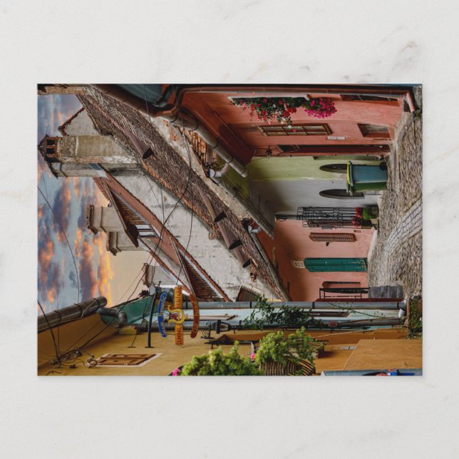 Postal Schäßburg (Anverso)