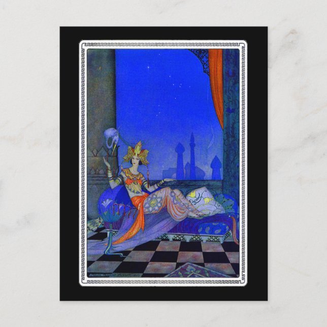 Postal Scheherazade (Anverso)