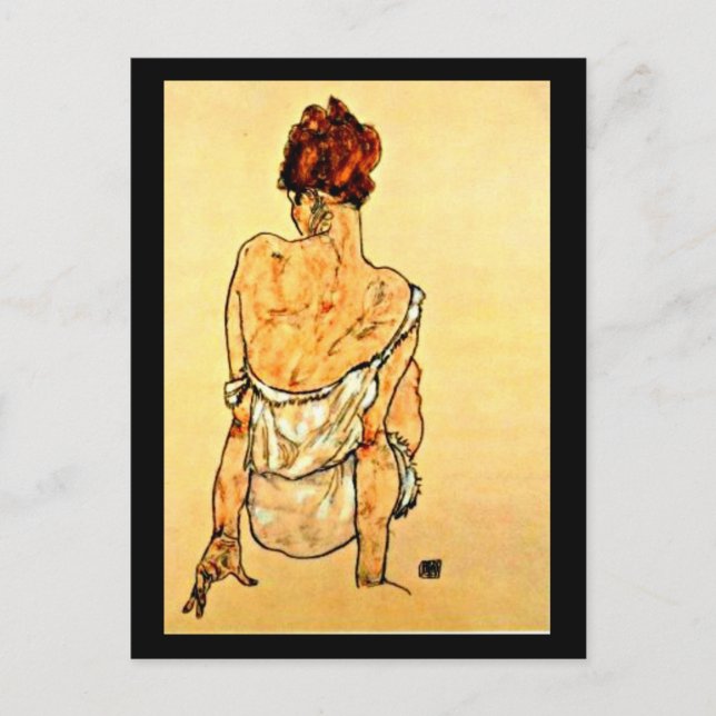 Postal Schiele Postcard-Classic/Vintage-Egon 31 (Anverso)