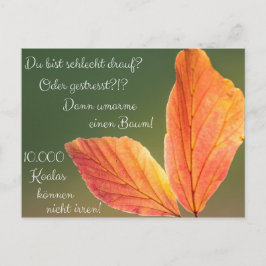 Postal ¿Schlecht drauf? ¡Gestresst! ¡Las máquinas limpian