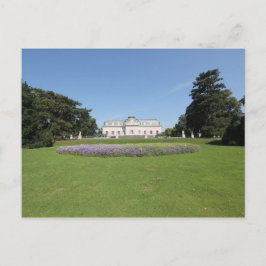 Postal Schloss Benrath - Vista desde el parque