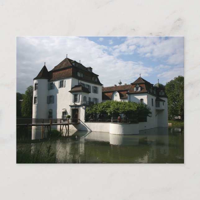 Postal Schloss Bottmingen, Basilea, Suiza (Anverso)