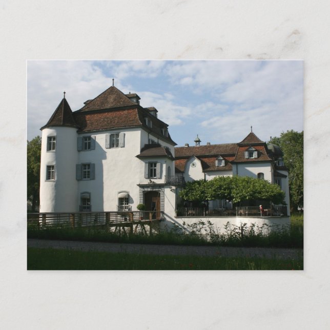 Postal Schloss Bottmingen, Basilea, Suiza (Anverso)