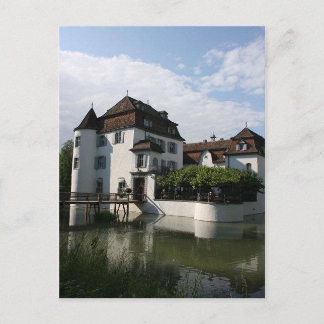 Postal Schloss Bottmingen, Basilea, Suiza (Anverso)