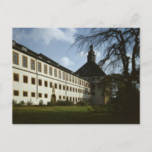 Postal Schloss Friedenstein, Gotha, construido en 1643-54