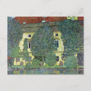 Postal Schloss Kammer sobre el Attersee III de Gustav Kli