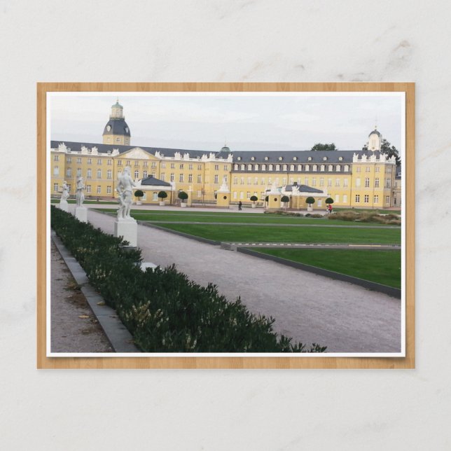 Postal Schloss Karlsruhe (Anverso)