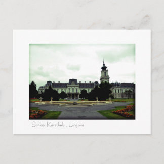 Postal Schloss Keszthely, Ungarn Postkarte