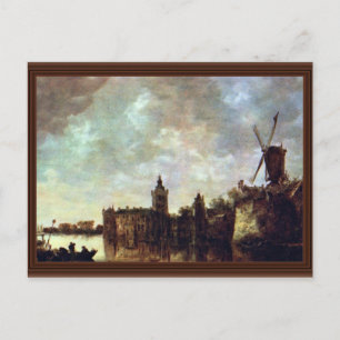Postal Schloß Montfort De Goyen Jan Van (Mejor Calidad)