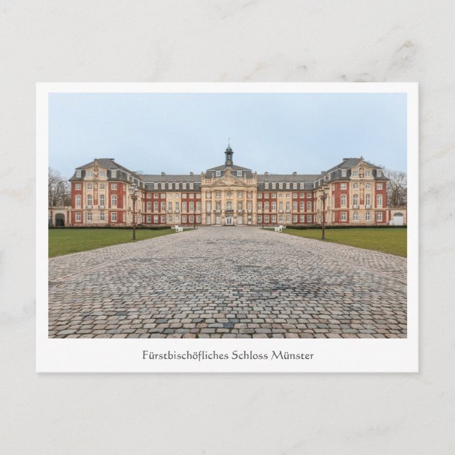 Postal Schloss Münster (Anverso)